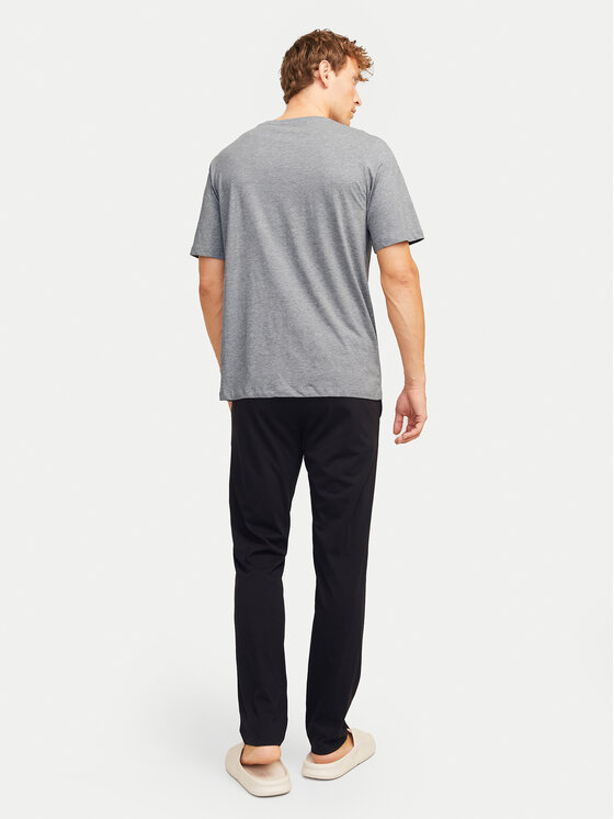 Jack&Jones Jack&Jones Pidžama Elton 12266998 Siva Standard Fit