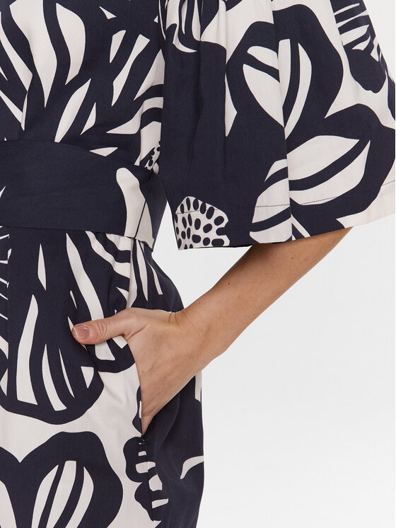 Seidensticker Seidensticker Vsakodnevna obleka 60.134762 Mornarsko modra Regular Fit