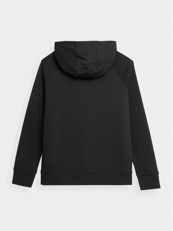 4F 4F Bluză 4FAW23TSWSF0765 Negru Regular Fit