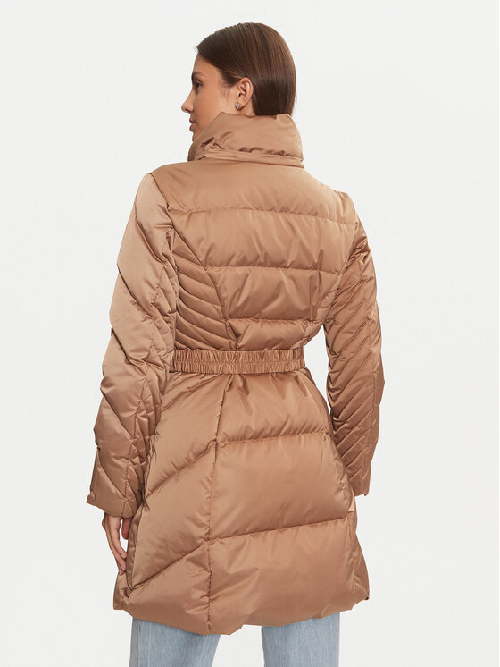 Guess Guess Kurtka puchowa New Olga W4BL40 WEX52 Beżowy Regular Fit