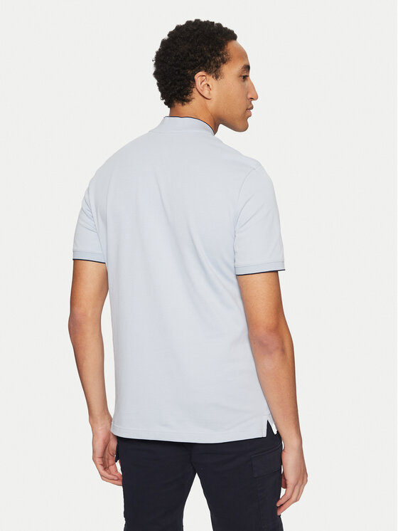 Calvin Klein Calvin Klein Polo K10K114139 Niebieski Regular Fit