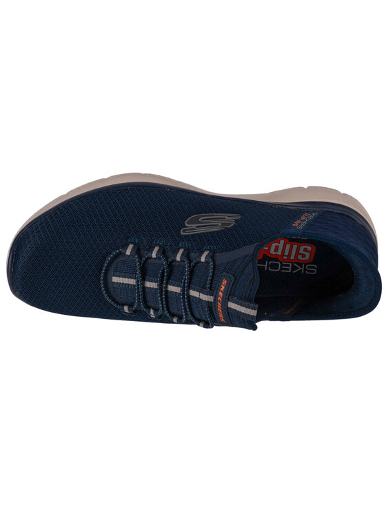 Skechers Skechers Sneakersy Slip-Ins Summits - High Range Granatowy