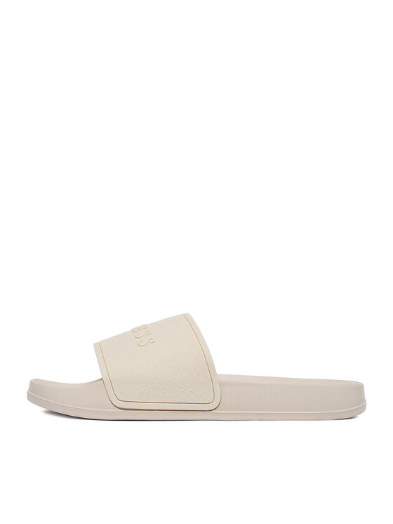 Guess Guess Klapki CEOWB-P5010525(DZ) Beżowy jasny