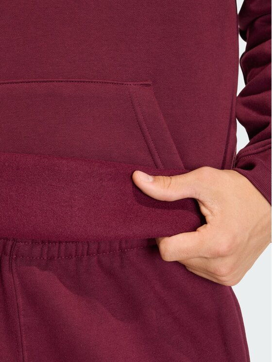 adidas adidas Bluza ESSENTIAL LOOSE FLEECE Czerwony Loose Fit