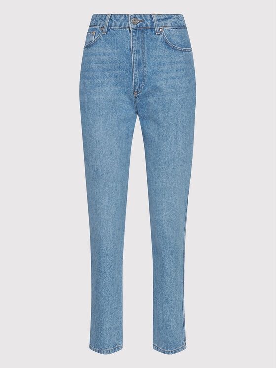 Gestuz Gestuz Farmer Denagz 10905382 Kék Mom Fit