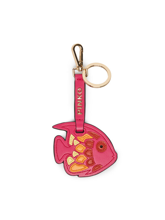 PINKO PINKO Obesek Fish Keychain 105034 A2IK Roza