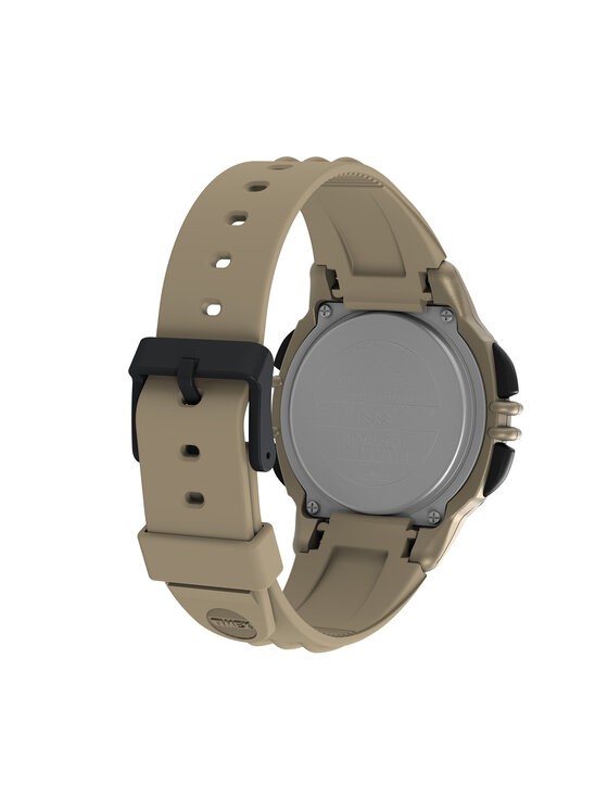 Timex Timex Ρολόι Ironman Flix 100 Lap TW5M63100 Μπεζ