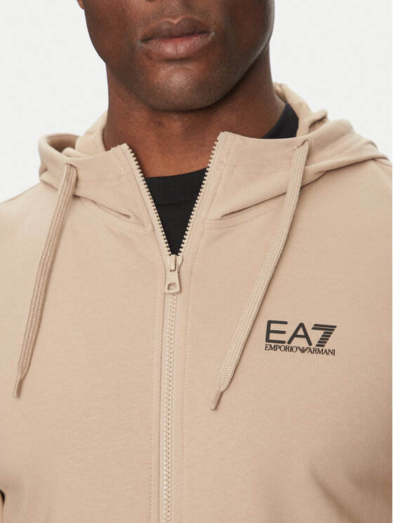 EA7 Emporio Armani EA7 Emporio Armani Felpa 8NPM33 PJVRZ U6155 Beige Regular Fit