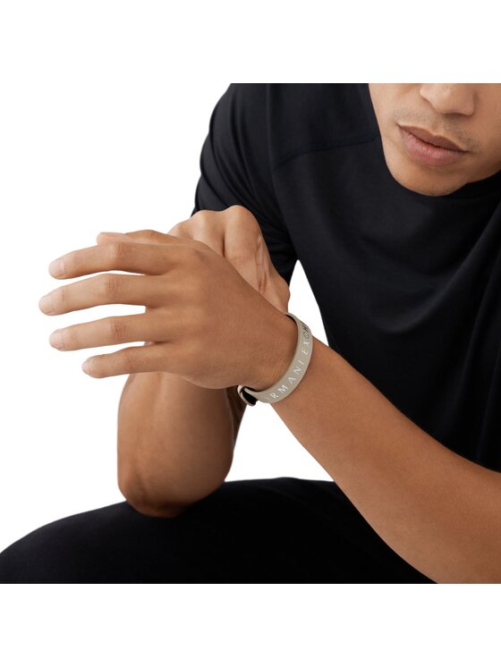 Armani Exchange Armani Exchange Bransoletka AXG0108040 Beżowy