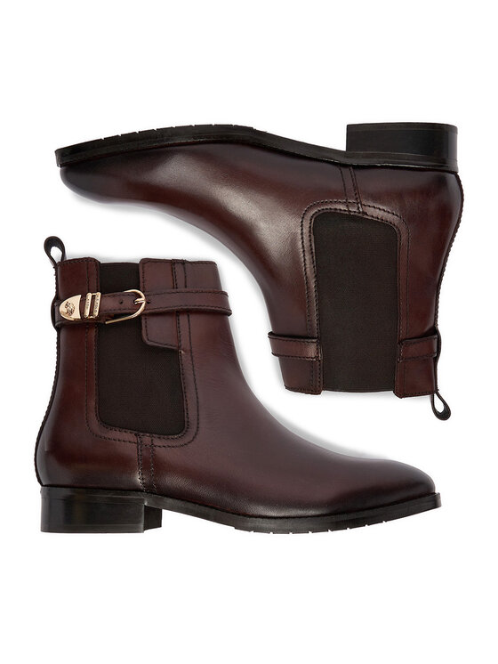 U.S. Polo Assn. U.S. Polo Assn. Klassische Stiefeletten EO-LOUIS001W/GL1 Dunkelbraun