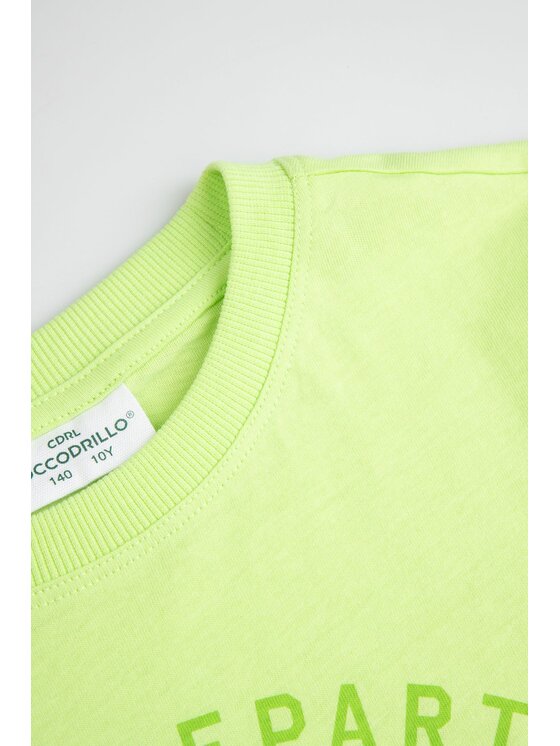 Coccodrillo Coccodrillo T-Shirt ZC6143202ABJ-030 Żółty Regular Fit