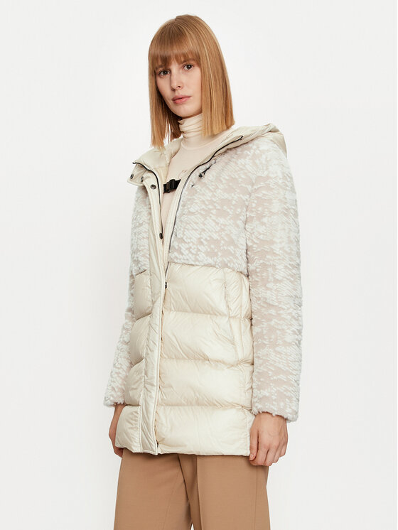 Colmar Colmar Geacă din puf 2255 8YM Écru Regular Fit