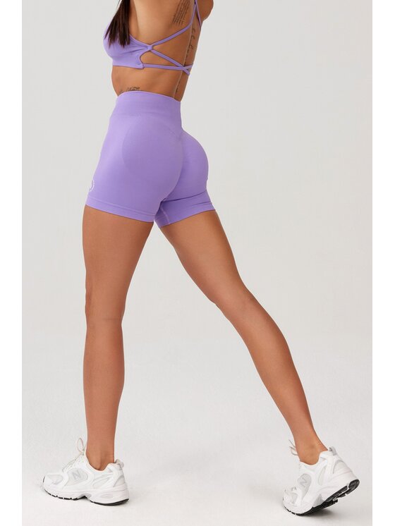 ROUGH RADICAL ROUGH RADICAL Pantaloncini sportivi SEAMLESS GLOW SHORTS Viola Slim Fit