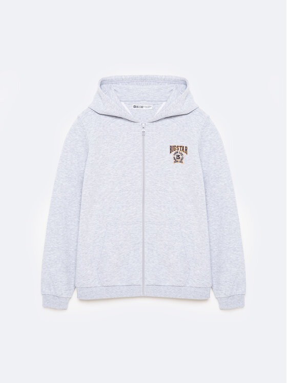 BIG STAR BIG STAR Bluza ARON Szary Basic Fit