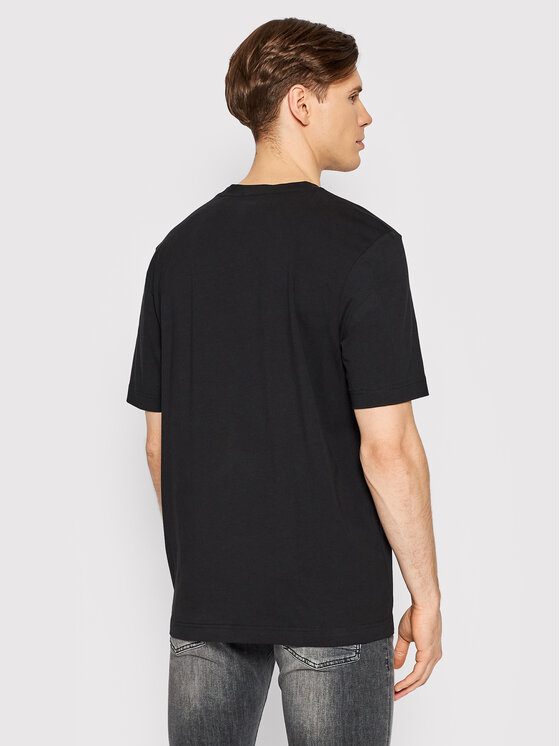 BOSS Boss T-särk Tchup 50473278 Must Regular Fit