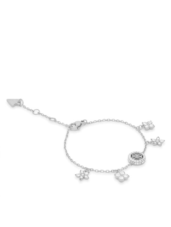 Guess Guess Náramek JUBB06 033JW Stříbrná