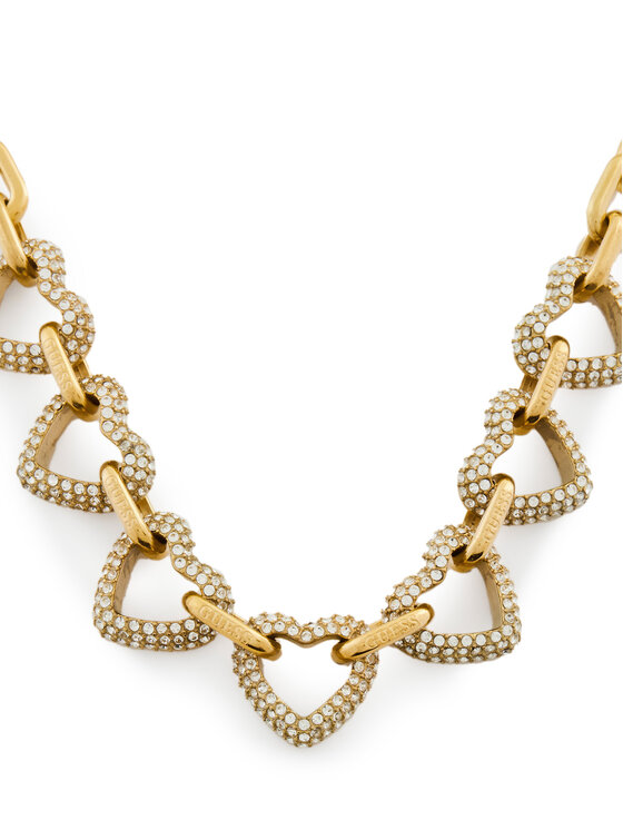 Guess Guess Ogrlica JUBN05 012JW Zlatna