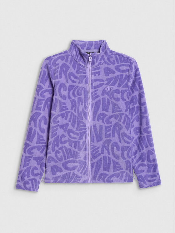 4F 4F Kurtka przejściowa OUTERWEAR Fioletowy jasny Regular Fit