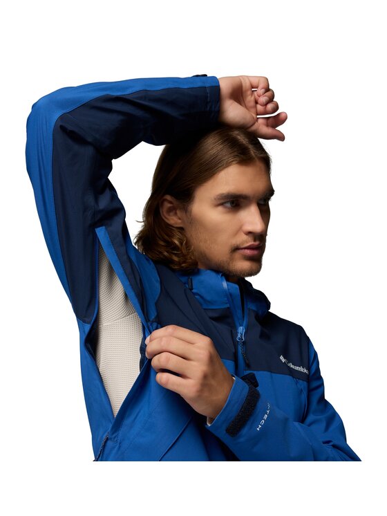 Columbia Columbia Kurtka outdoor 211617 Niebieski Regular Fit