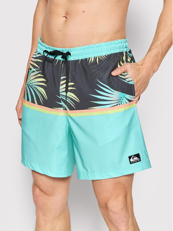 Quiksilver Quiksilver Ujumisšortsid Ocean Division EQYJV03891 Sinine Regular Fit