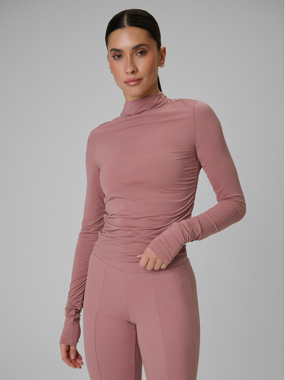 4F 4F Koszulka techniczna ATHLETIC ALLURE Różowy jasny Slim Fit