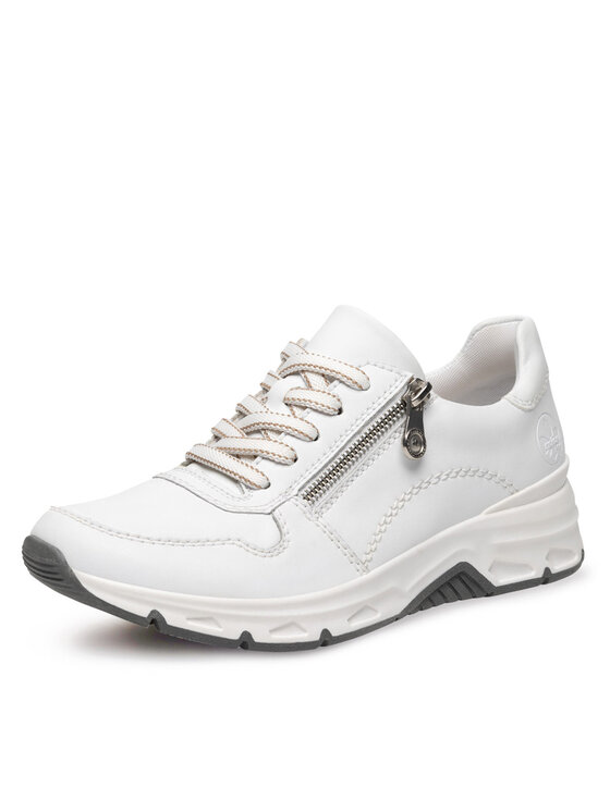 Rieker Rieker Sneakersy 48134-81 Bílá