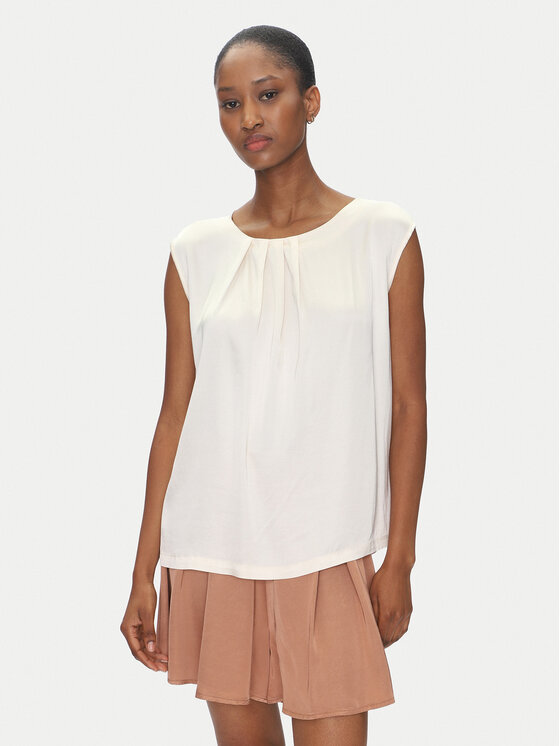 ViCOLO Blusa TD0763 Écru Regular Fit, taglia : L