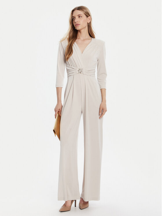 Rinascimento Rinascimento Jumpsuit CFC0126185003 Beige Regular Fit