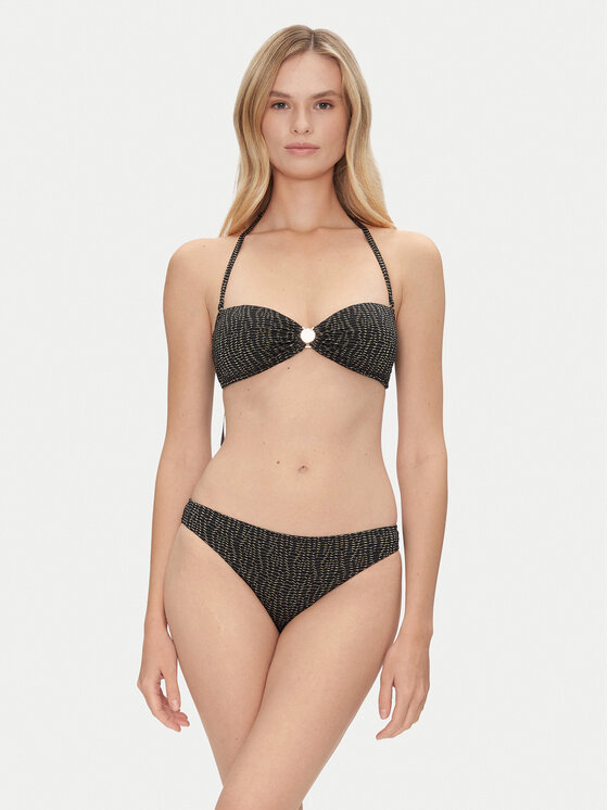 Dámské Plavky Emporio Armani, Velikost:L, Barva: Černá, EW000588 AF12205 FC038