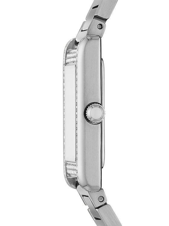 Emporio Armani Emporio Armani Ročna ura Genni AR11625 Srebrna