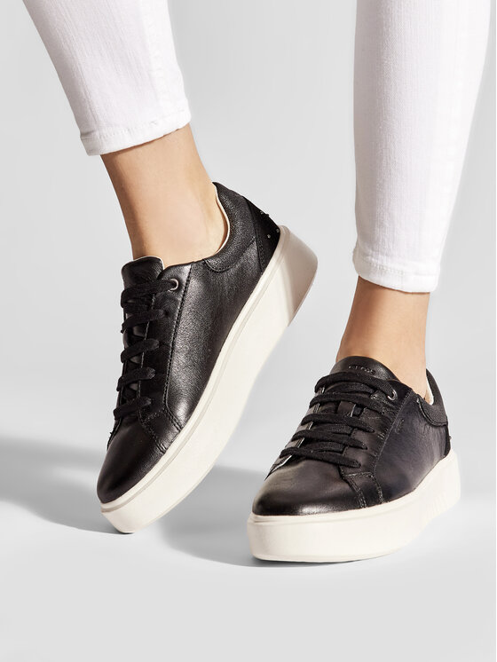 Geox Sneakersy D Nhenbus D168DA 085BN C0976 Czarny Modivo.pl