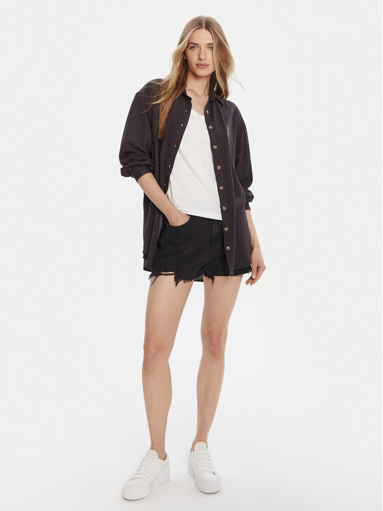 Billabong Billabong Πουκάμισο Beach Side EBJWT00118 Γκρι Relaxed Fit
