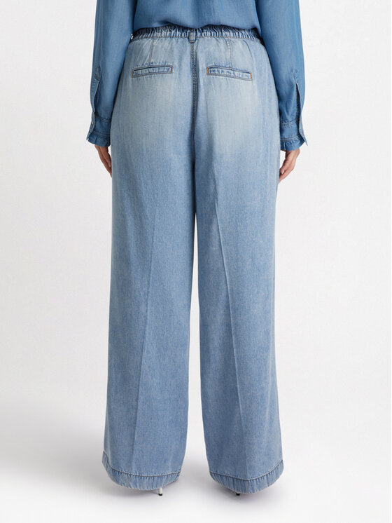 Fiorella Rubino Fiorella Rubino Jeans P559T104790N004 Turchese Over Fit