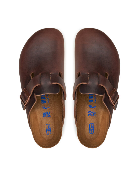 Birkenstock Birkenstock Klapki Boston SFB 159713 Brązowy