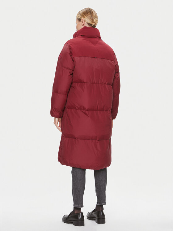 Tommy Hilfiger Tommy Hilfiger Žieminė striukė New York WW0WW39749 Raudona Relaxed Fit