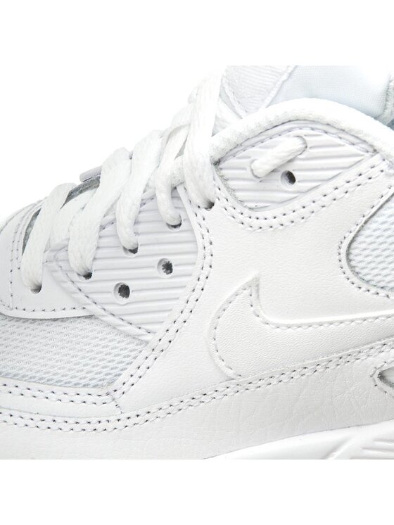Nike Pantofi Air Max 90 Mesh GS 833418 100 Alb Modivo.ro