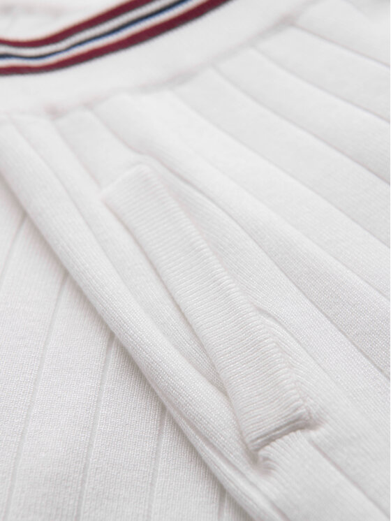 Ombre Ombre Szorty materiałowe OM-SRCS-0203 Biały Regular Fit