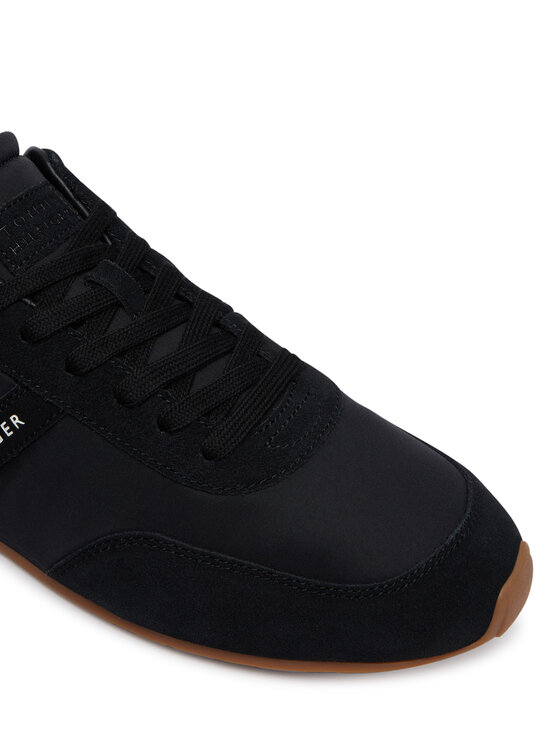 Tommy Hilfiger Tommy Hilfiger Sneakers Th Lo Run Icon Summer Mix FM0FM05905 Schwarz