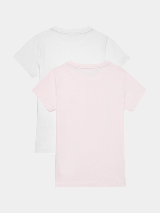 Tommy Hilfiger Tommy Hilfiger T-kreklu komplekts UG0UG00307 Rozā Regular Fit