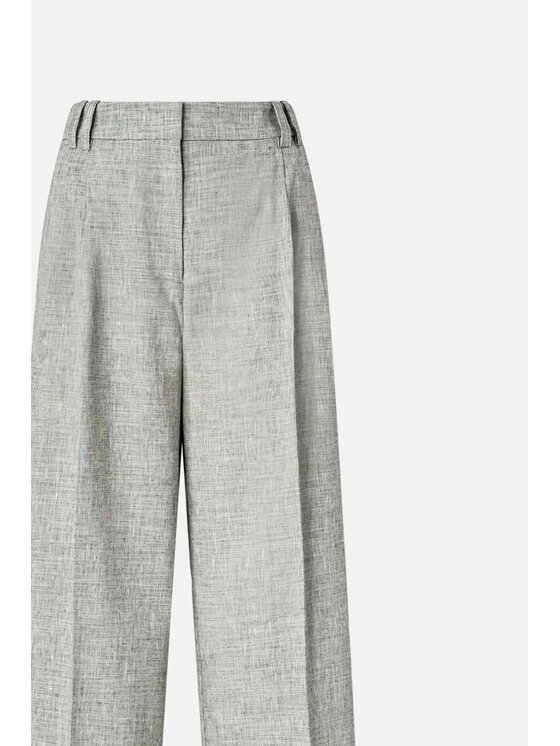 PINKO PINKO Kalhoty z materiálu Brescello Světle šedá Regular Fit