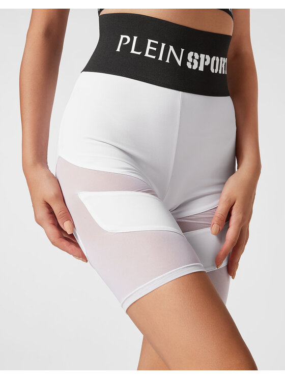 Plein Sport Plein Sport Legginsy 6007 Biały Active Fit