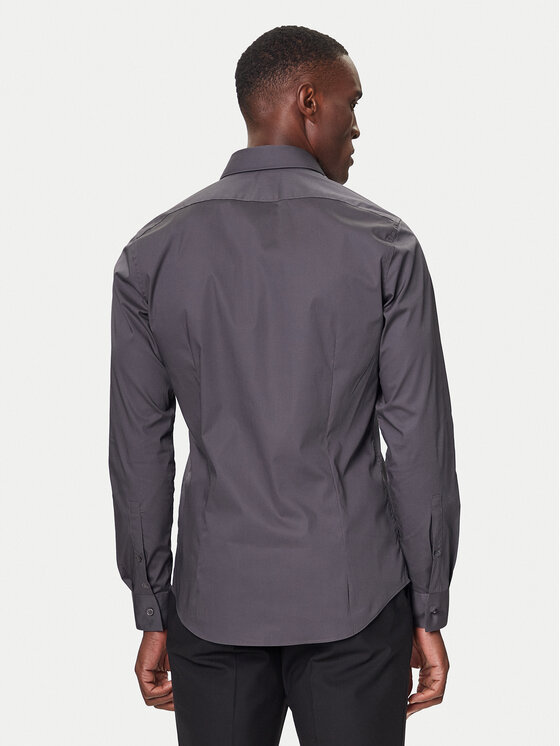 Calvin Klein Calvin Klein Marškiniai LV019EU037 Pilka Slim Fit