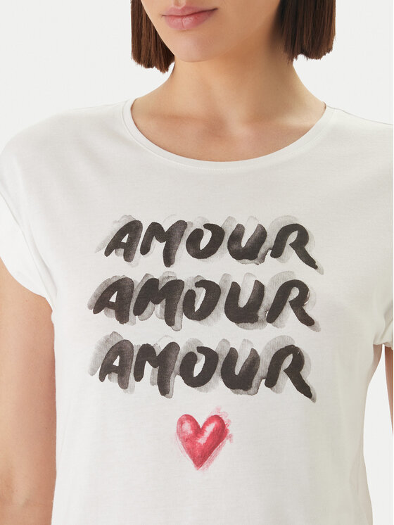 Morgan Morgan T-Shirt 261-DOUR Λευκό Regular Fit