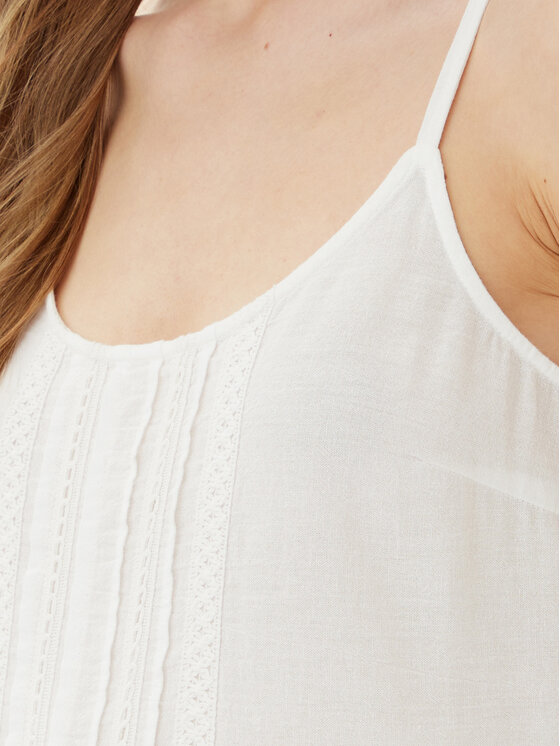 Vero Moda Vero Moda Suvekleit Pretty 10325236 Valge Regular Fit