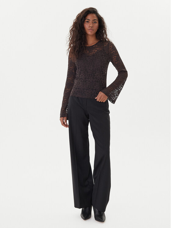 Vero Moda Vero Moda Блузка Kanya 10336176 Коричневий Regular Fit