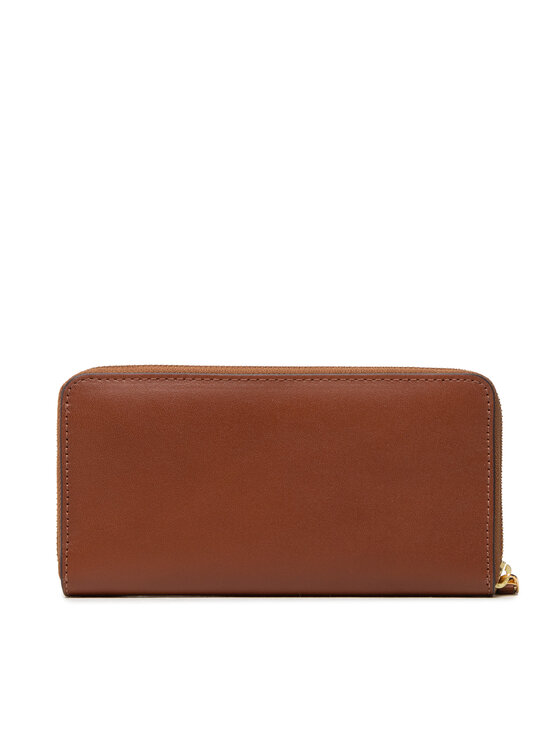 LAUREN RALPH LAUREN LAUREN RALPH LAUREN Denarnica Zip Cont Wlt 432876730004 Rjava