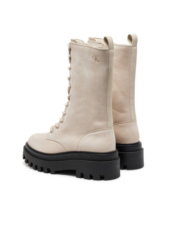 Calvin Klein Jeans Calvin Klein Jeans Schnürstiefeletten YW0YW01683 Beige