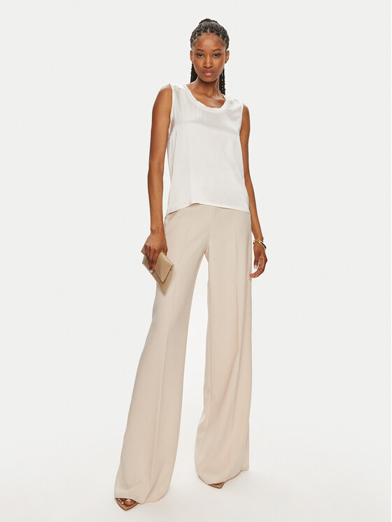 ViCOLO ViCOLO Μπλουζάκι TB0038 Εκρού Regular Fit