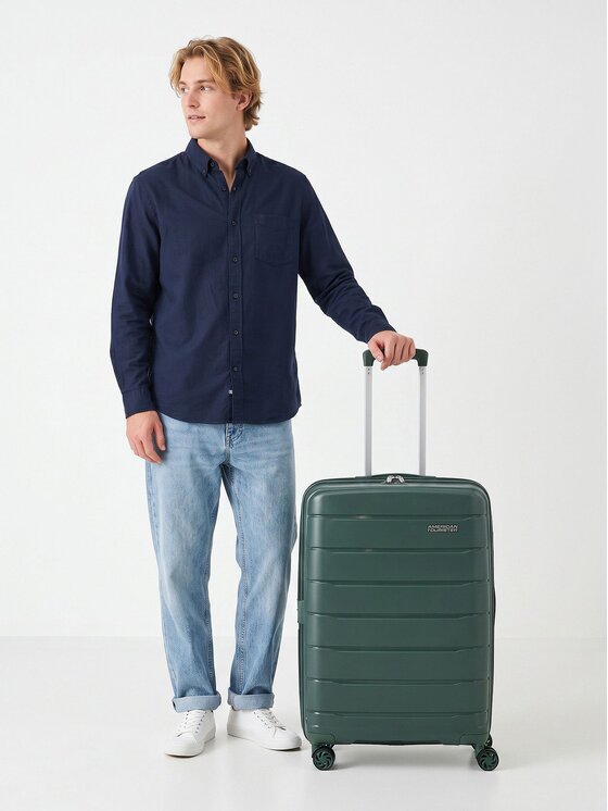 American Tourister American Tourister Walizka średnia 335545 Zielony