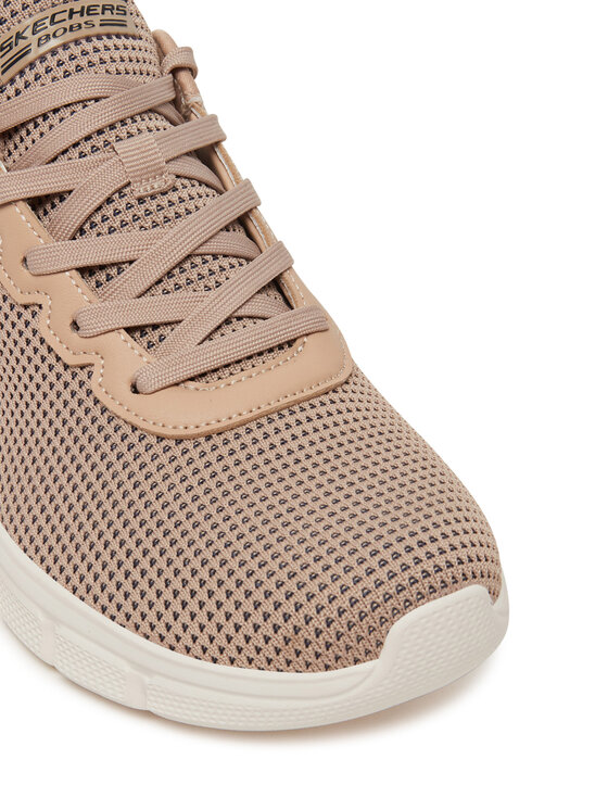 Skechers Skechers Sneakersy Bobs B Flex-Visionary Essence 117346/TAN Brązowy